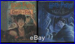 Rowling, J. K. Harry Potter All 7 in HB/DJ (6 1st printing 1st ed) + Beedle