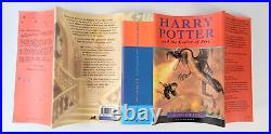 Rowling, J. K. Harry Potter and the Goblet of Fire First Edition Inscribed