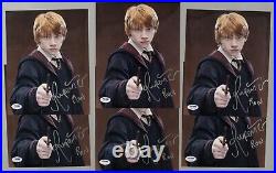 Rupert Grint Signed Harry Potter 8x10 Photo PSA/DNA COA Picture with Ron Weasley