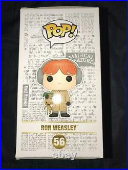 Rupert Grint signed Ron Weasley funko pop Harry Potter poster photo Snatch BAS