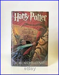 SIGNED Harry Potter and the Chamber of Secrets by J. K. Rowling Mary Grandpre
