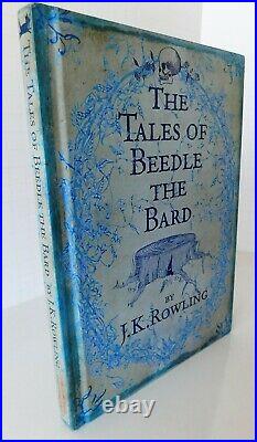 SIGNED by J. K. ROWLING, The Tales of Beedle the Bard 2008 UK 1st Printing