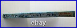 SIGNED by J. K. ROWLING, The Tales of Beedle the Bard 2008 UK 1st Printing