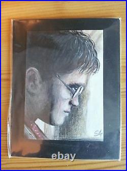 Stunning Harry Potter Hand Drawn Sketch Original Art Trading Card Aceo Psc