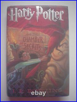 TRUE first printing HARRY POTTER AND THE CHAMBER OF SECRETS by J. K. Rowling 1999