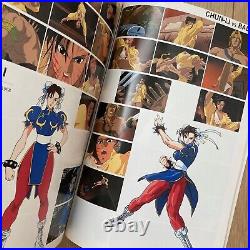 The Complete Works Of Street Fighter II 2 Movie Art Illustration Book 1994 Rare