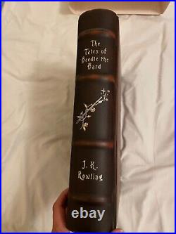 The Tales of Beedle the Bard by J. K. Rowling Leather Bound Collector's Edition