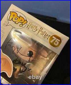 Toby Jones signed Dobby Harry Potter Funko Pop