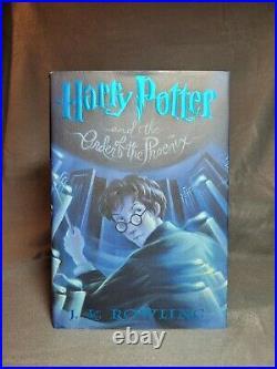 True First Edition First Printing Harry Potter and the Order of the Phoenix rare