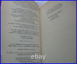 Unread 1ST Edition HARRY POTTER AND THE PHILOSOPHER'S STONE WELSH J K ROWLING