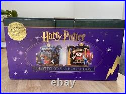 Unused In Box Original Warner Bros Harry Potter Bookends 2001 Platform 9 3/4