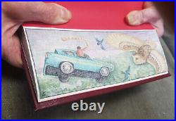 VANISHING FORE EDGE PAINTING, Harry Potter bound in full leather